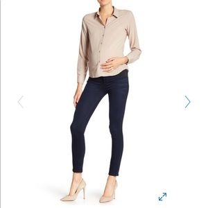 Barely warn Paige ankle maternity jeans